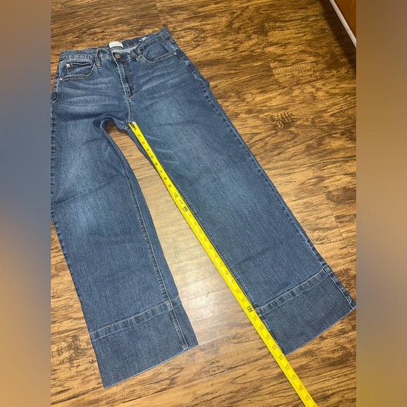 ☀️Nicole Miller SOHO High Rise Wide Leg Jeans Size 10 - Picture 8 of 9